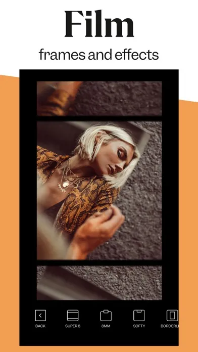 Tezza: Aesthetic Photo Editor スクリーンショット
