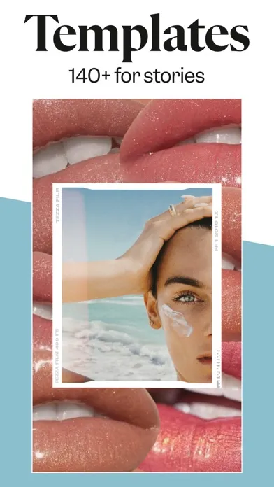 Tezza: Aesthetic Photo Editor スクリーンショット