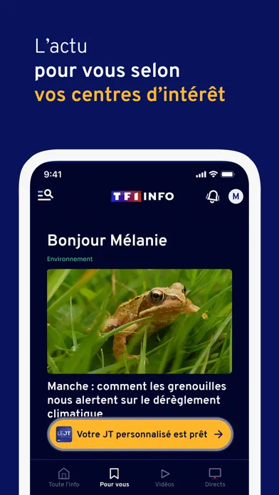 Capturas de pantalla de TF1 INFO - LCI : Actualités
