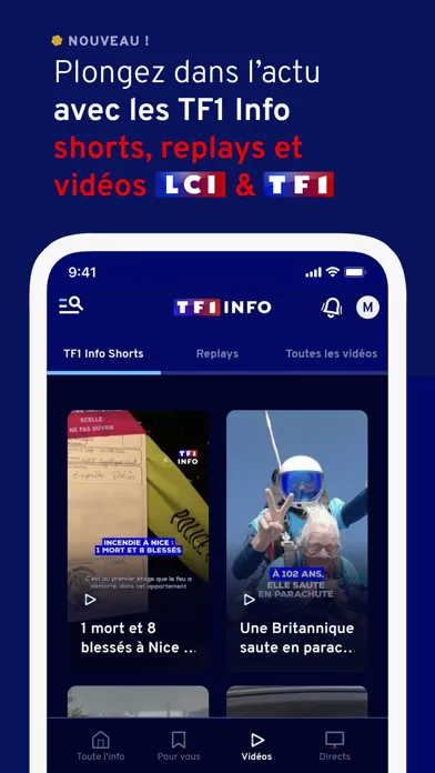 Capturas de pantalla de TF1 INFO - LCI : Actualités