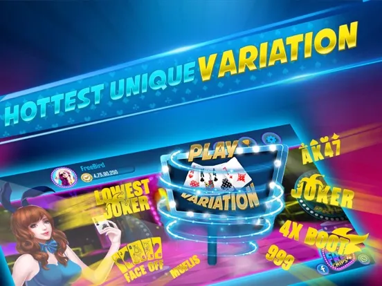 Capturas de pantalla de Teenpatti By Freebird iPad 