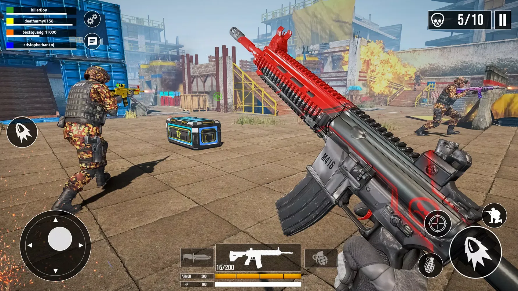 Commando Shooting Gun Games 3D Screenshots