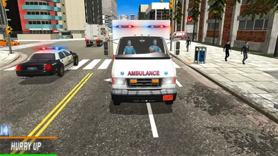 Tangkapan skrin Police Ambulance Rescue Driver