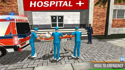 Tangkapan skrin Police Ambulance Rescue Driver