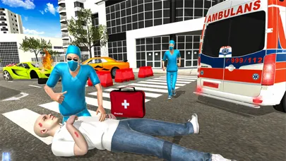 Tangkapan skrin Police Ambulance Rescue Driver