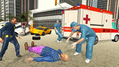 Tangkapan skrin Police Ambulance Rescue Driver