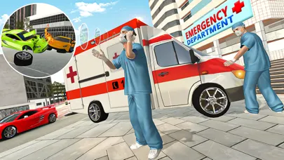 Tangkapan skrin Police Ambulance Rescue Driver