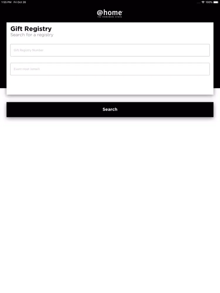 تصاویر myWedding Gift Registry iPad 