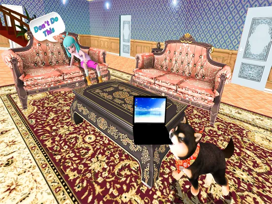 ภาพหน้าจอของ Virtual Dog Pet Simulator 3D iPad 