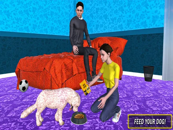 ภาพหน้าจอของ Virtual Dog Pet Simulator 3D iPad 