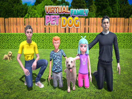 ภาพหน้าจอของ Virtual Dog Pet Simulator 3D iPad 