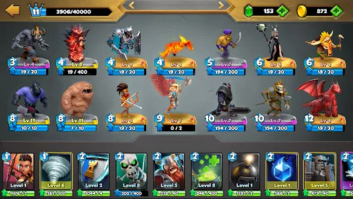 Zrzuty ekranu Castle Crush：Epic Battle