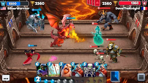 Zrzuty ekranu Castle Crush：Epic Battle