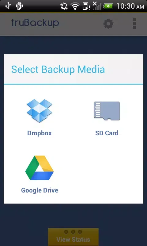 truBackup Screenshots