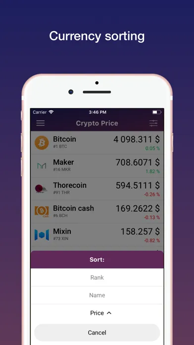 Crypto Price Pro Screenshots