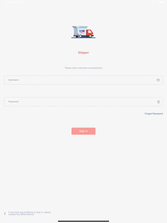 TFM Shipper 2 iPad  स्क्रीनशॉट