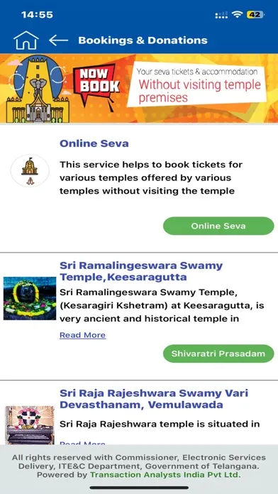 T App Folio Screenshots