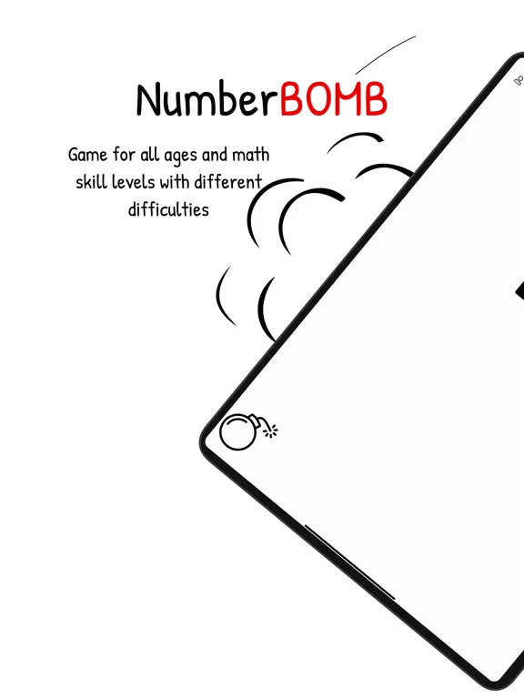 Capturas de tela do NumberBomb iPad 