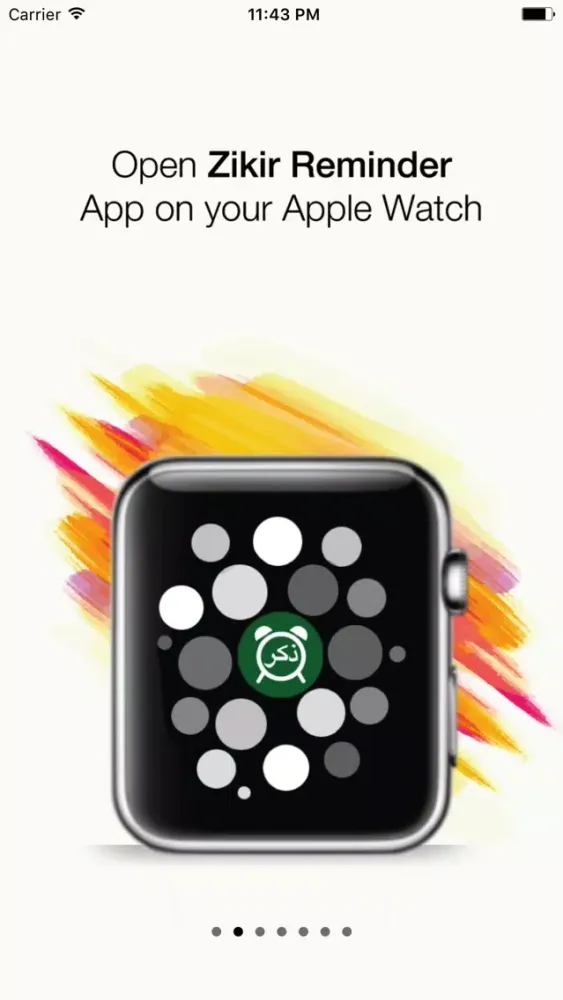 Zikir Reminder for Apple Watch سکرین شاٹس