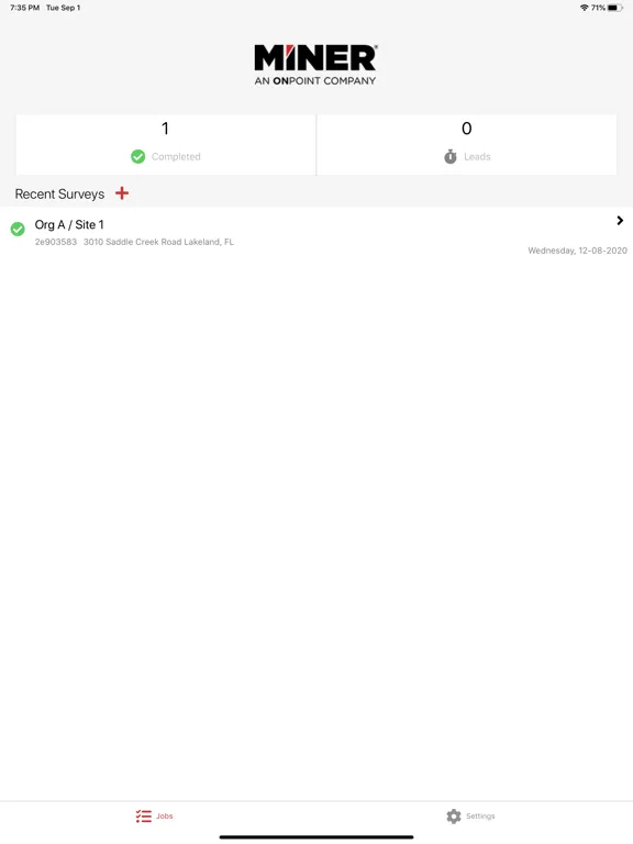 Miner Safe-CHECK iPad  স্ক্রিনশট