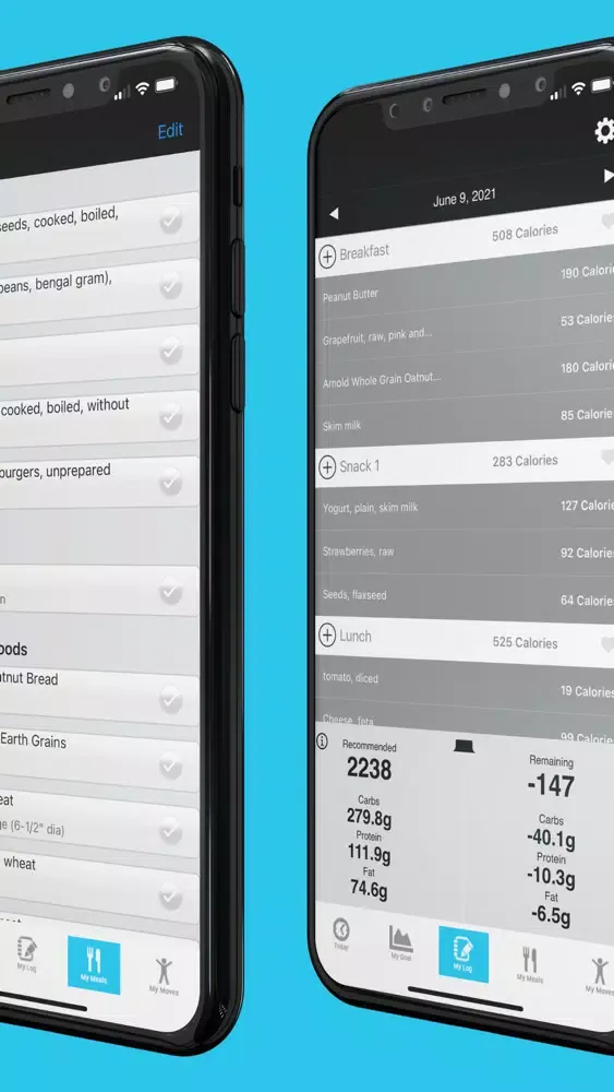 TFS NutriFit Screenshots