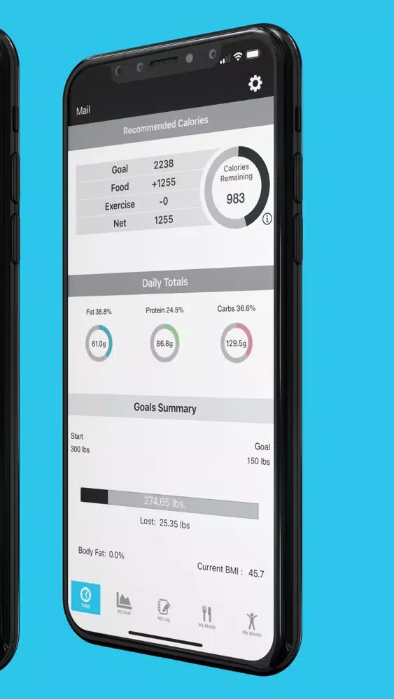 TFS NutriFit Screenshots