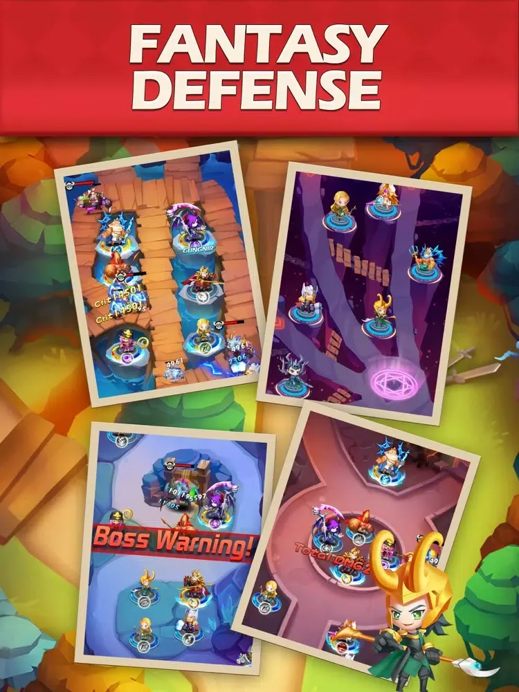 صور Defenders:Clash of Gods iPad 