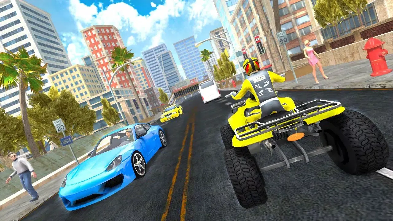 ATV Quad Bike Taxi 2019: Bike Screenshots