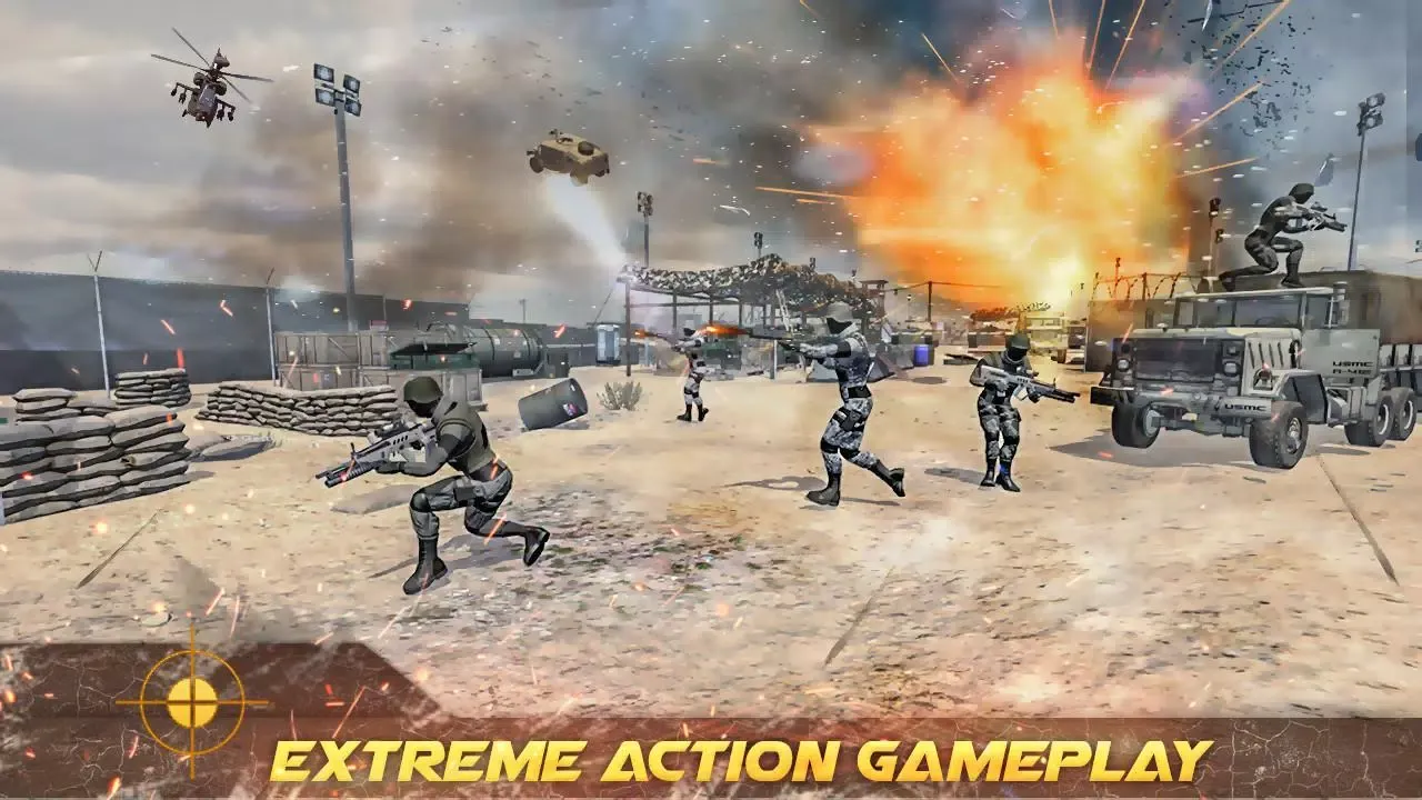 Modern Action commando combat স্ক্রিনশট