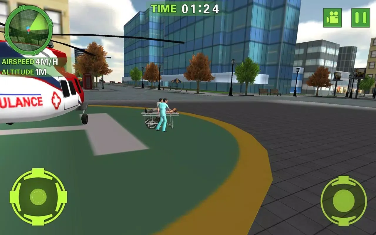 Ambulance Helicopter Simulator Screenshots