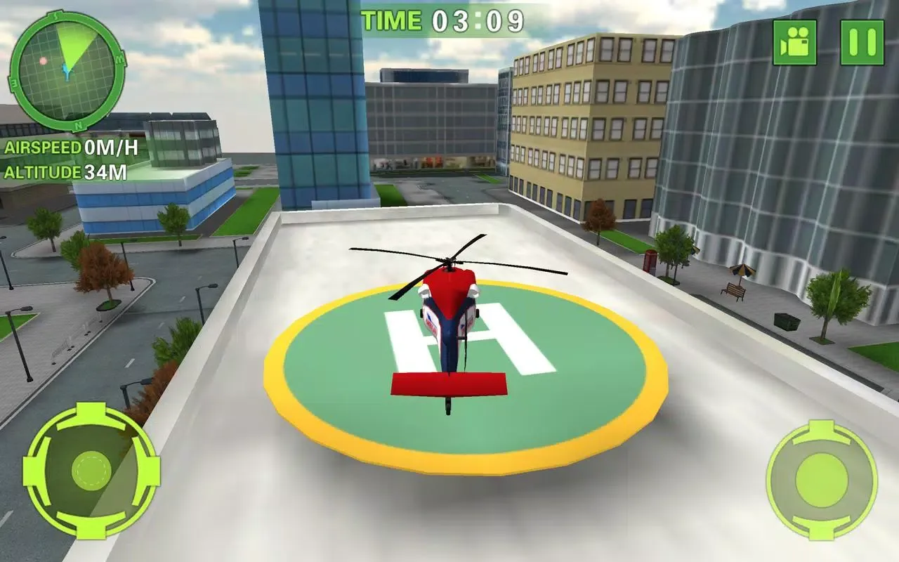 Ambulance Helicopter Simulator Screenshots