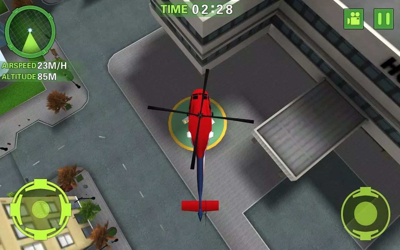 Ambulance Helicopter Simulator Screenshots