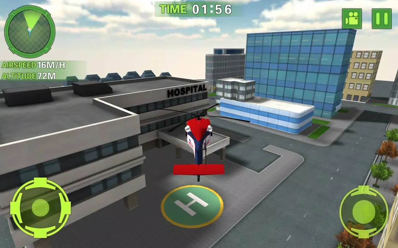 Ambulance Helicopter Simulator Screenshots