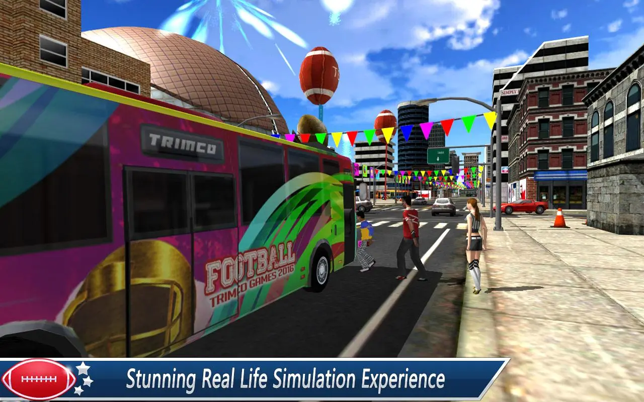 American Football Bus Driver Screenshots