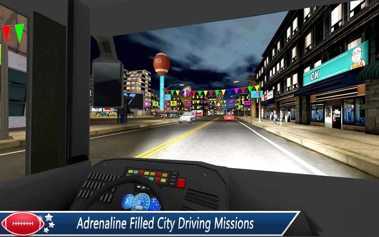 American Football Bus Driver Screenshots