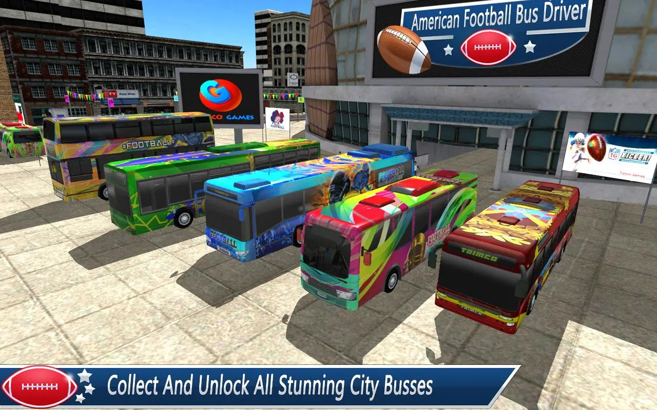 American Football Bus Driver Screenshots