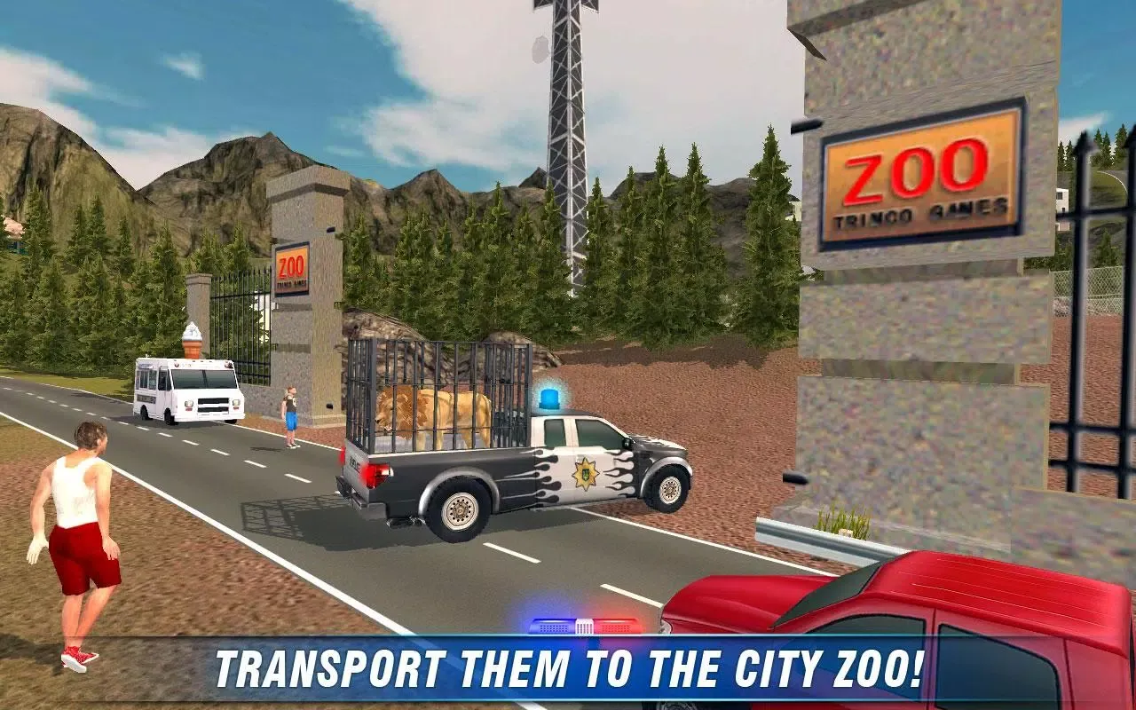 Angry Animals Police Transport Screenshots