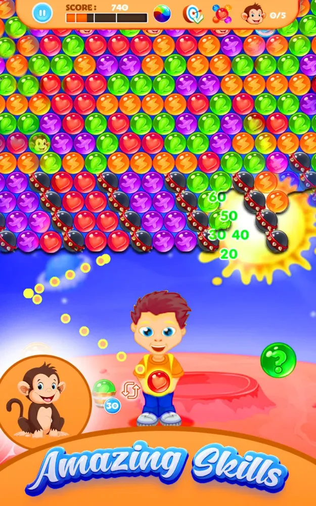 Capturas de tela do bubble shooter : Games 2024