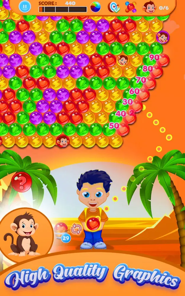 Capturas de tela do bubble shooter : Games 2024