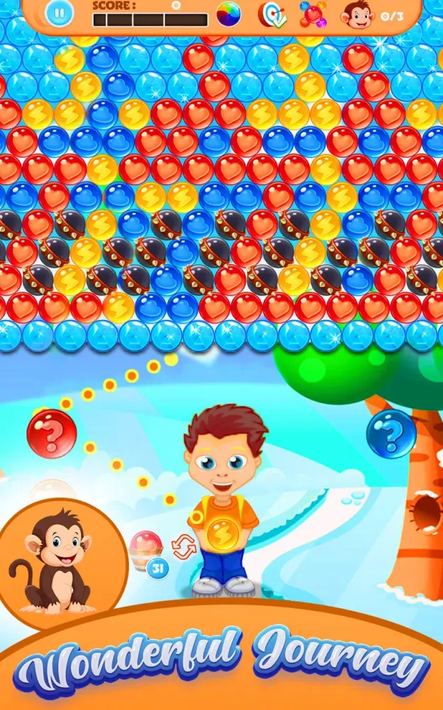 Capturas de tela do bubble shooter : Games 2024