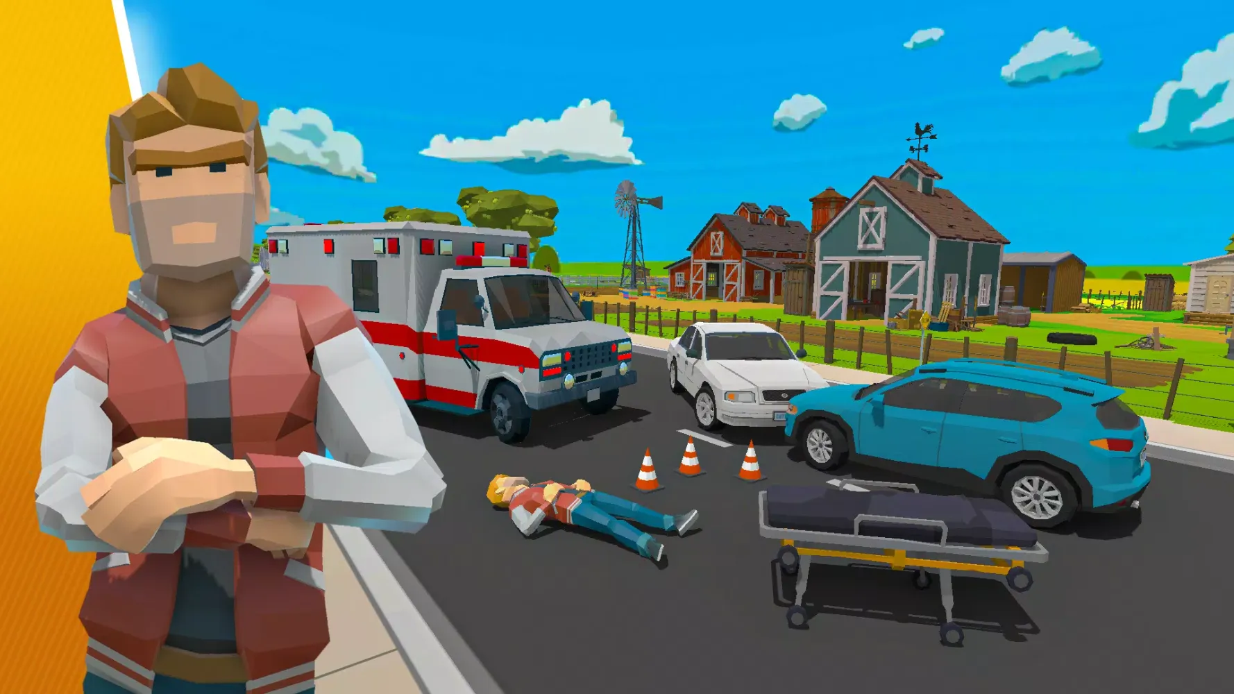 Captures d'écran de City Ambulance 3d: Rescue Sim