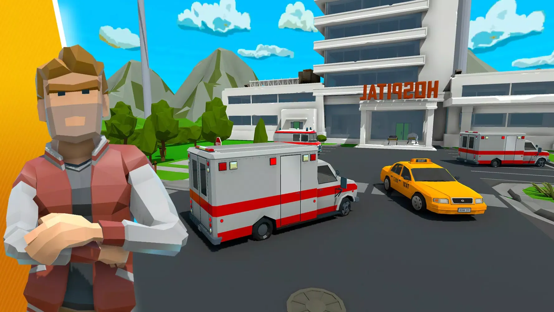 Captures d'écran de City Ambulance 3d: Rescue Sim