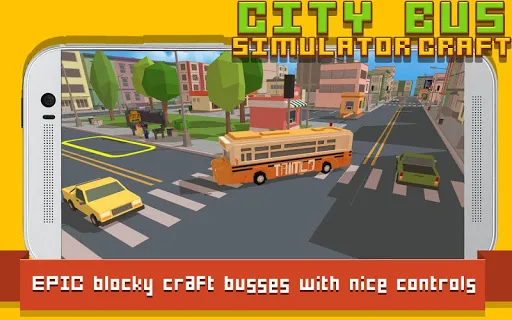 Tangkapan layar City Bus Simulator Craft