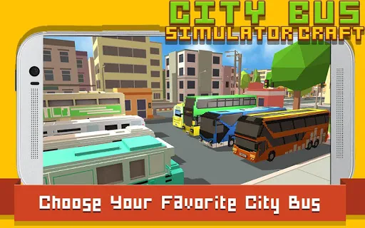 Tangkapan layar City Bus Simulator Craft