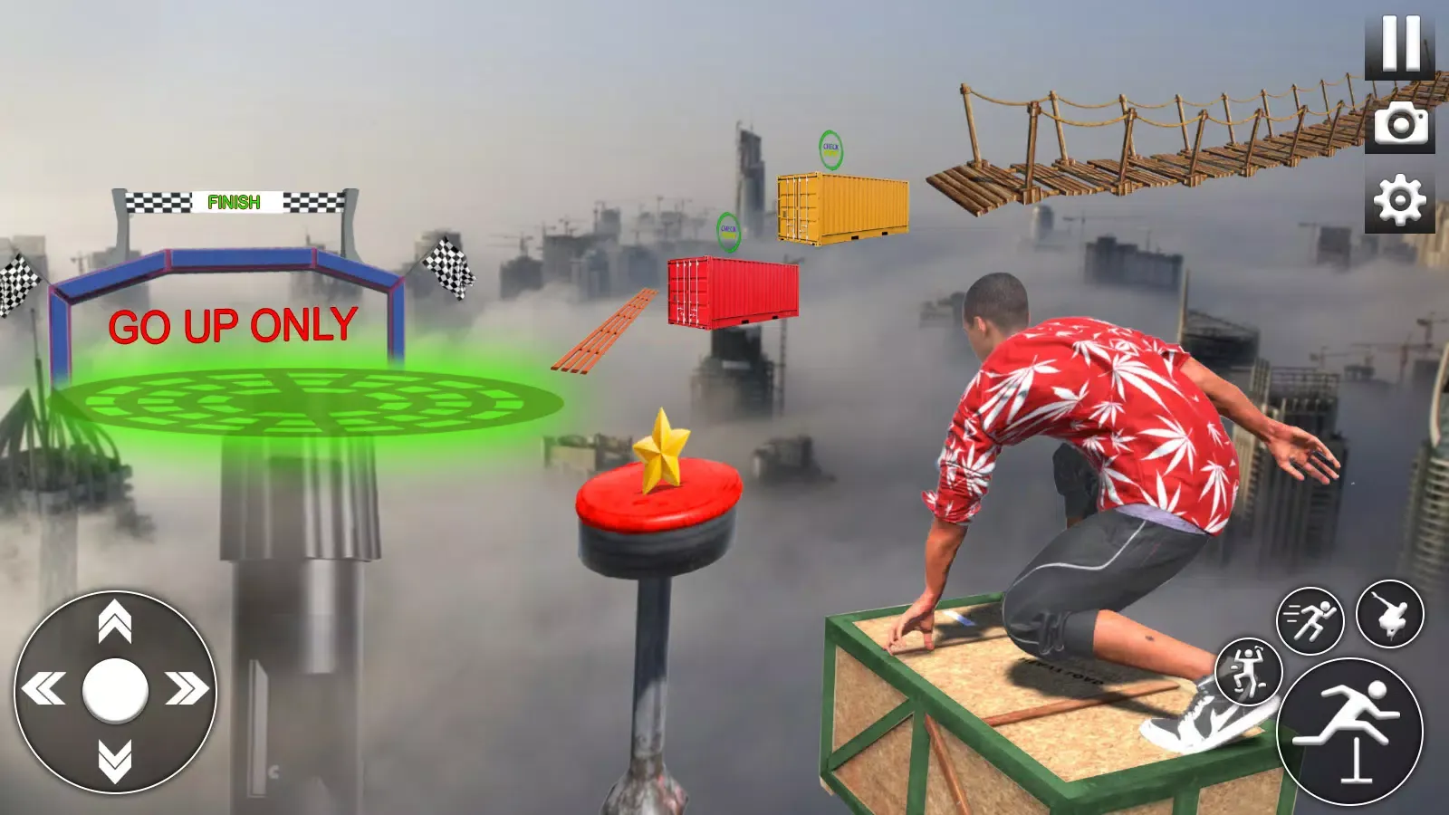 Capturas de pantalla de Jump Up! Rooftop Parkour Game