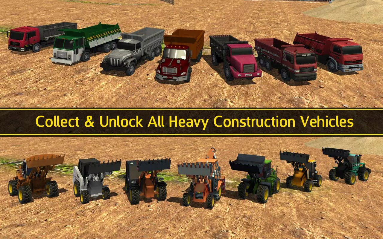 Loader & Dump Truck Builder Screenshots