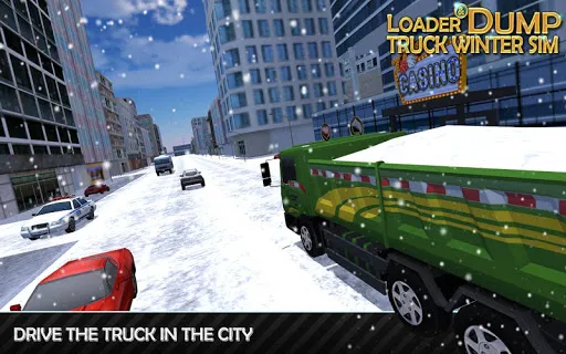 Loader _ Dump Truck Winter SIM Screenshots