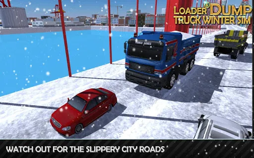 Loader _ Dump Truck Winter SIM Screenshots