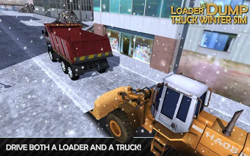 Loader _ Dump Truck Winter SIM Screenshots