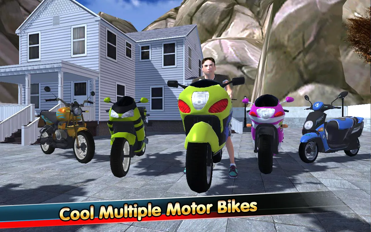 Modern Hill Climber Moto World Screenshots